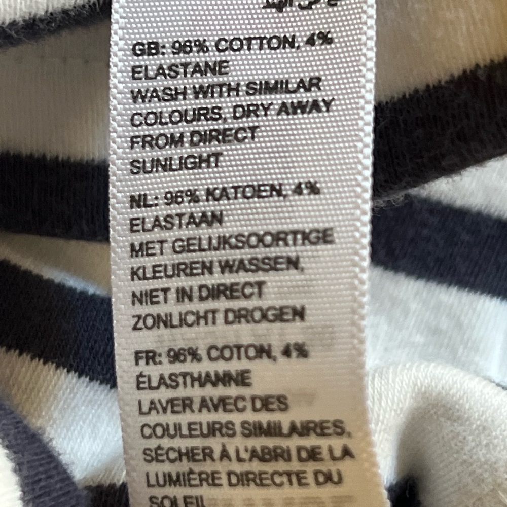 Fat Face Blue and White Striped Tunic Top - Picture 12 of 12